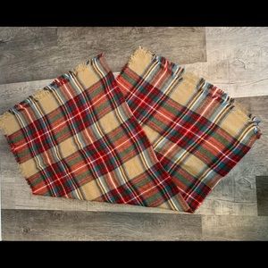 Plaid Blanket Scarf